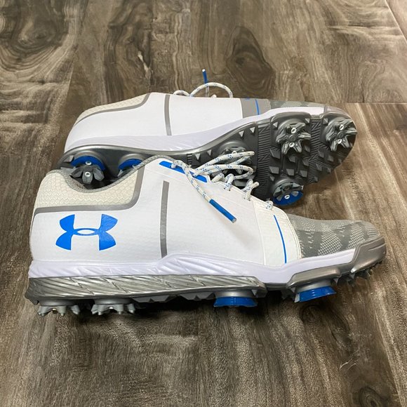Under Armour Tempo Sport Womens Golf Spikes Waterproof Shoes - Picture 10 of 12